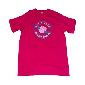 Vintage Fruit of the Loom Women's Pink Graphic Tee the ozarks Branson Missouri